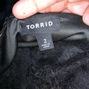 torrid Dresses - Torrid velvet and lace two piece dress torrid Dresses - Torrid velvet and lace two piece dress